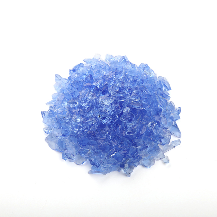 Crushed glass