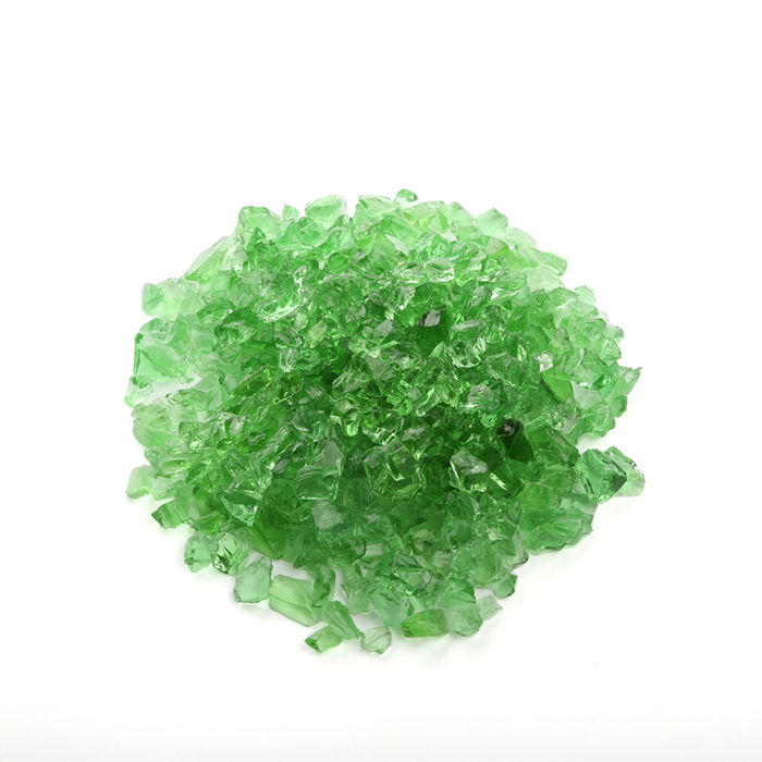 Crushed glass