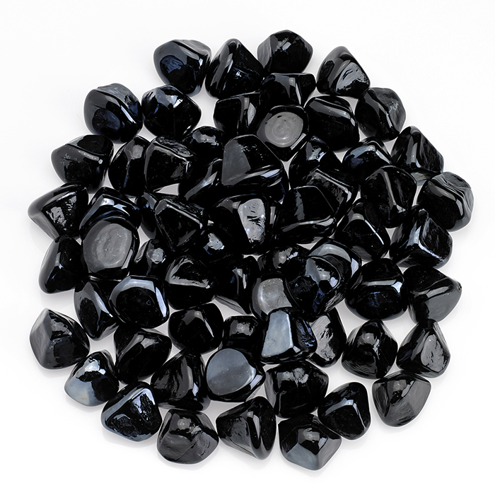 Zircon fire glass	