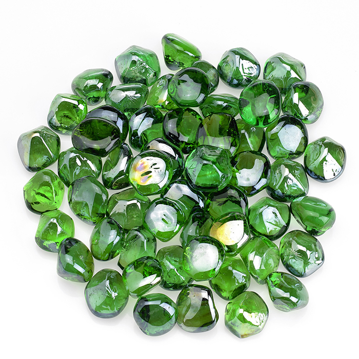 Zircon fire glass	