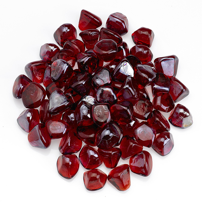 Zircon fire glass	