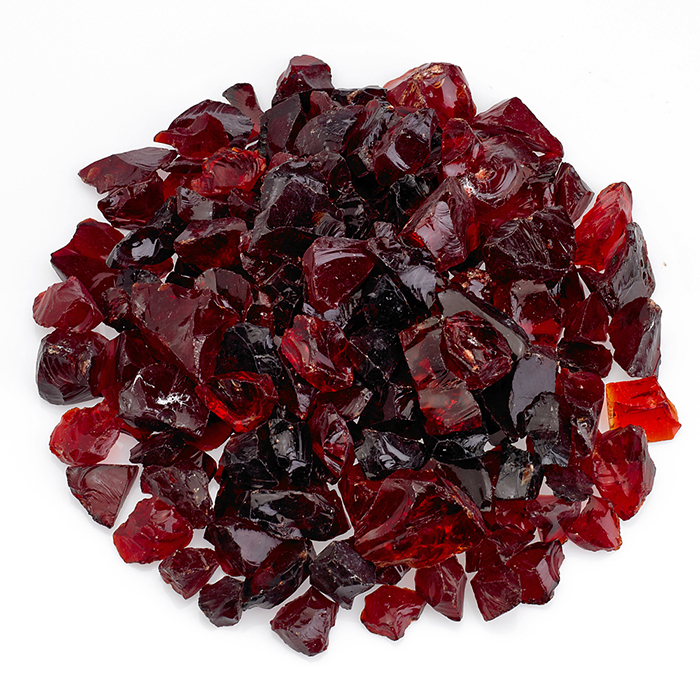 Small glass rocks