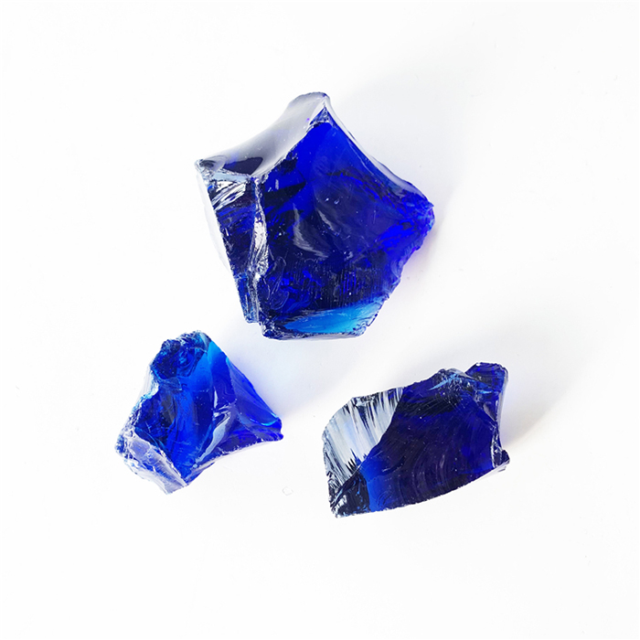 Large glass rocks