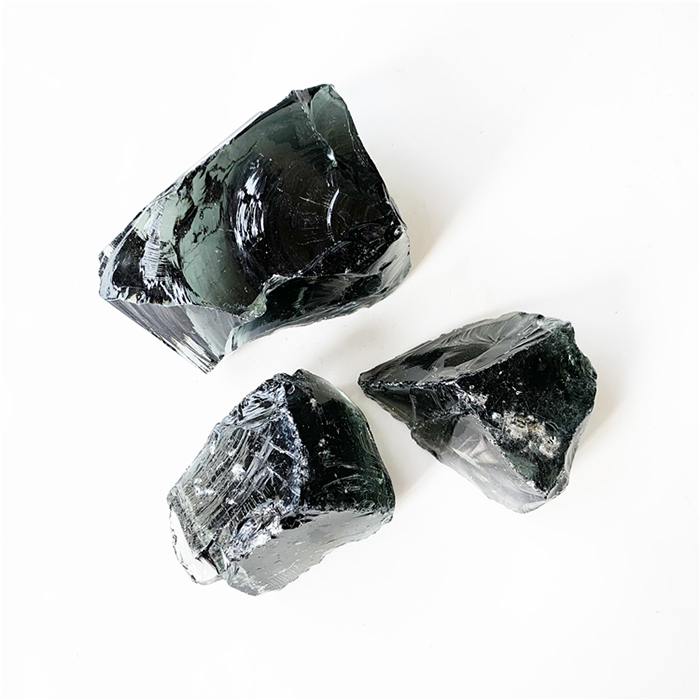 Large glass rocks