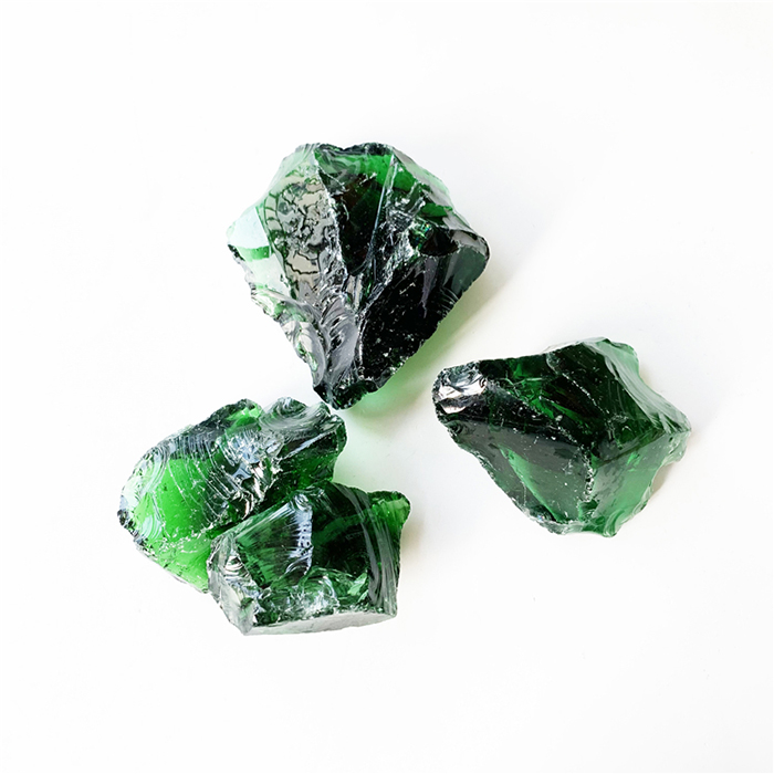 Large glass rocks
